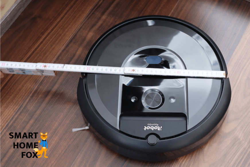 dimensions irobot roomba i7+